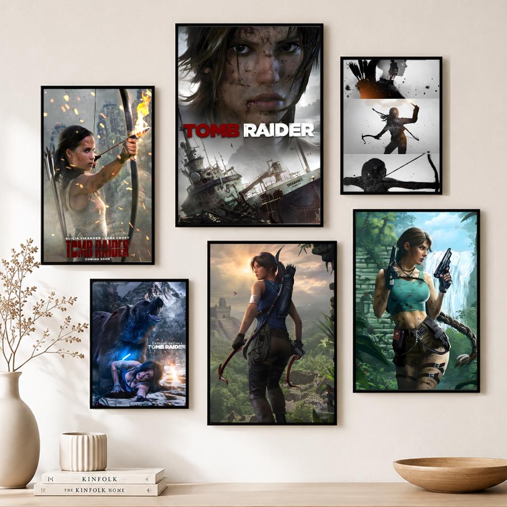 Home Bar And Theater - Adventure Tomb Raider Poster Paper Wall
