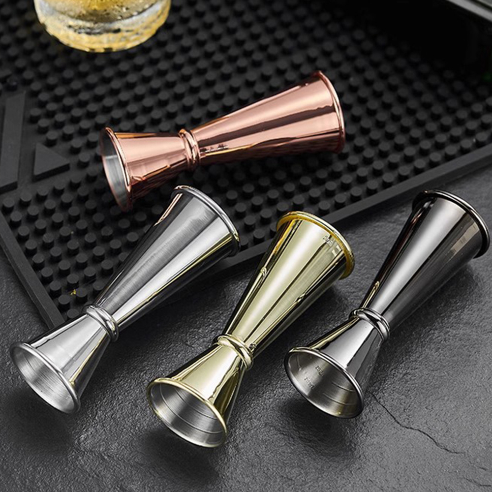 Jigger Double Sided - New Dual Shot Stainless Steel Measure