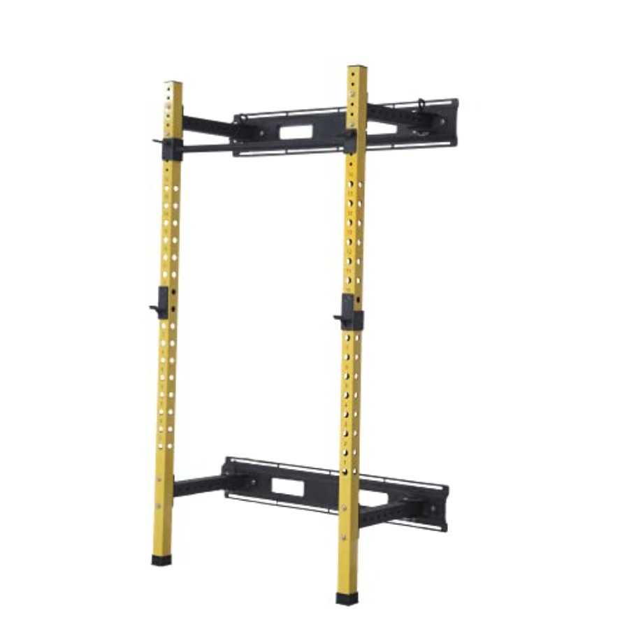 Home Bar And Gym - Home gym wall-mounted folding squat rack