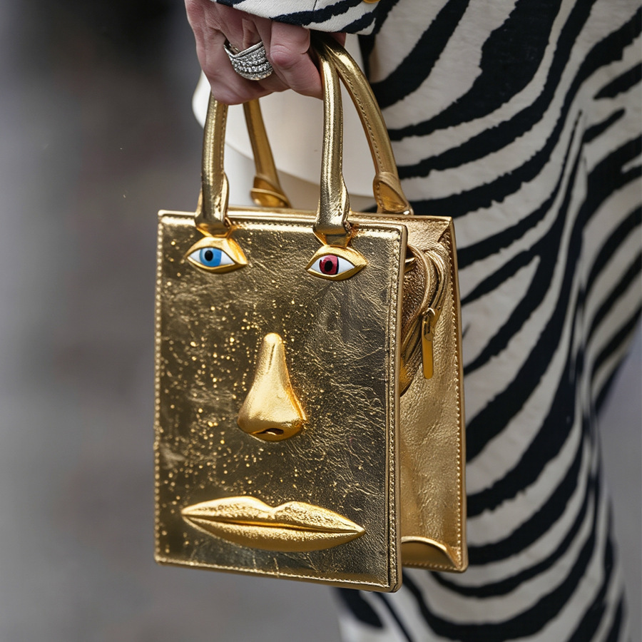 Face Bag Women High Quality Bl - đánh giá và giá Bar Cart Gold