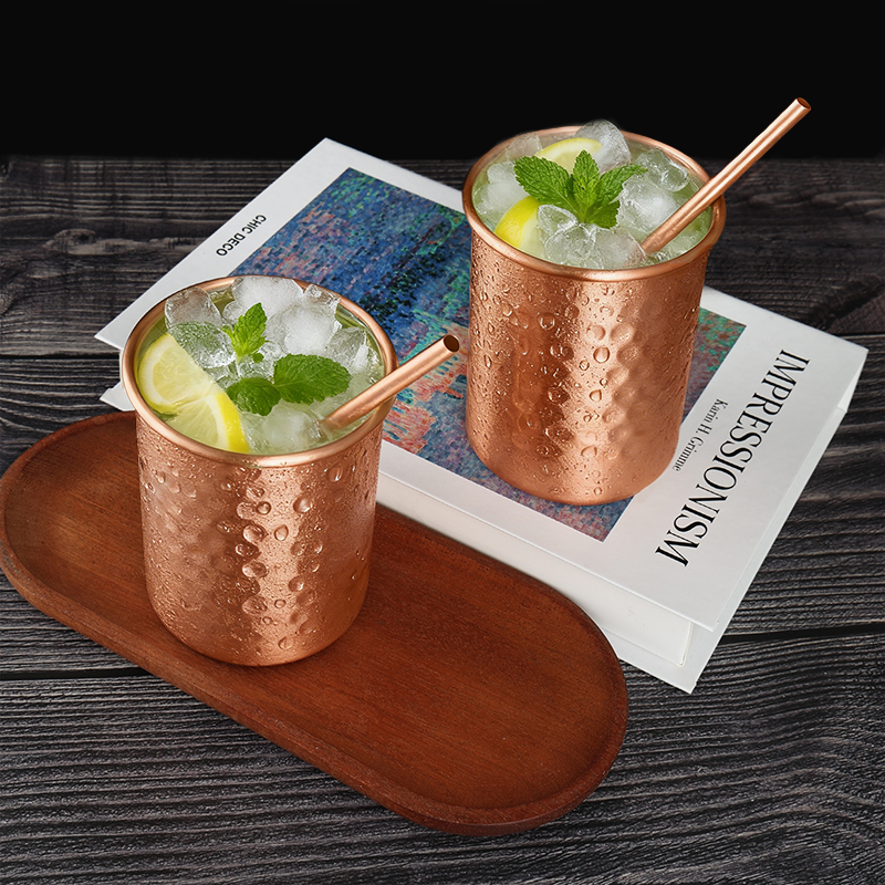 100% 400ml Copper Moscow Mule  - đánh giá và giá Mule Copper Mug