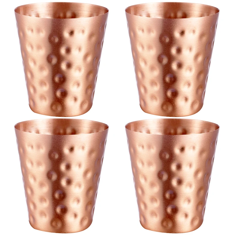 4Pcs New 100% Copper Cups Pure - đánh giá và giá Mule Copper Mug