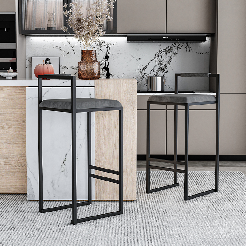Nordic Velvet Black Bar Chairs - đánh giá và giá Home Bar Seating