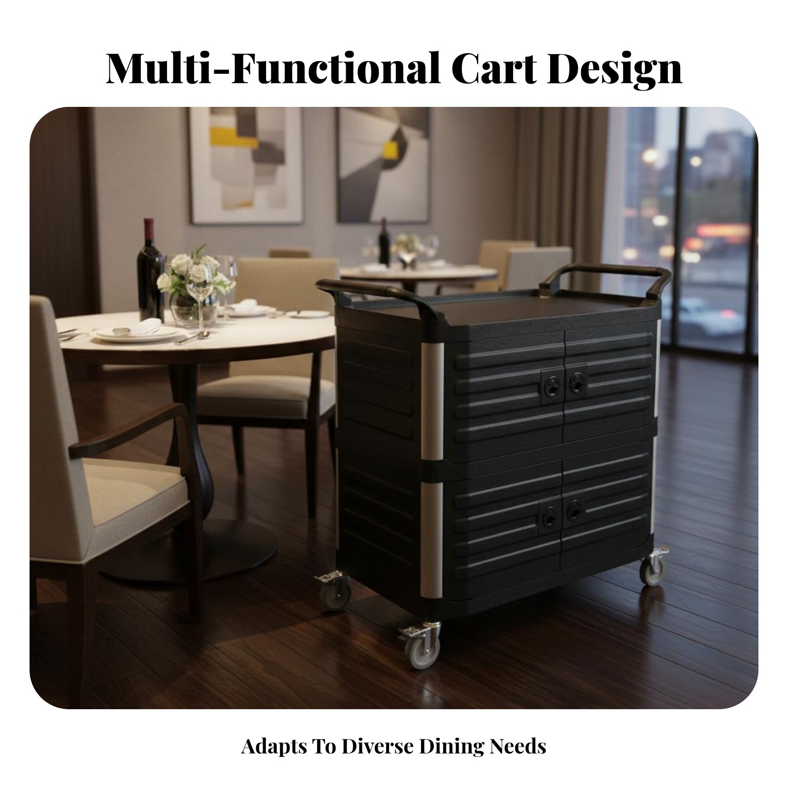 3-Tier utility Cart with caste - đánh giá và giá Home Bar Shelves