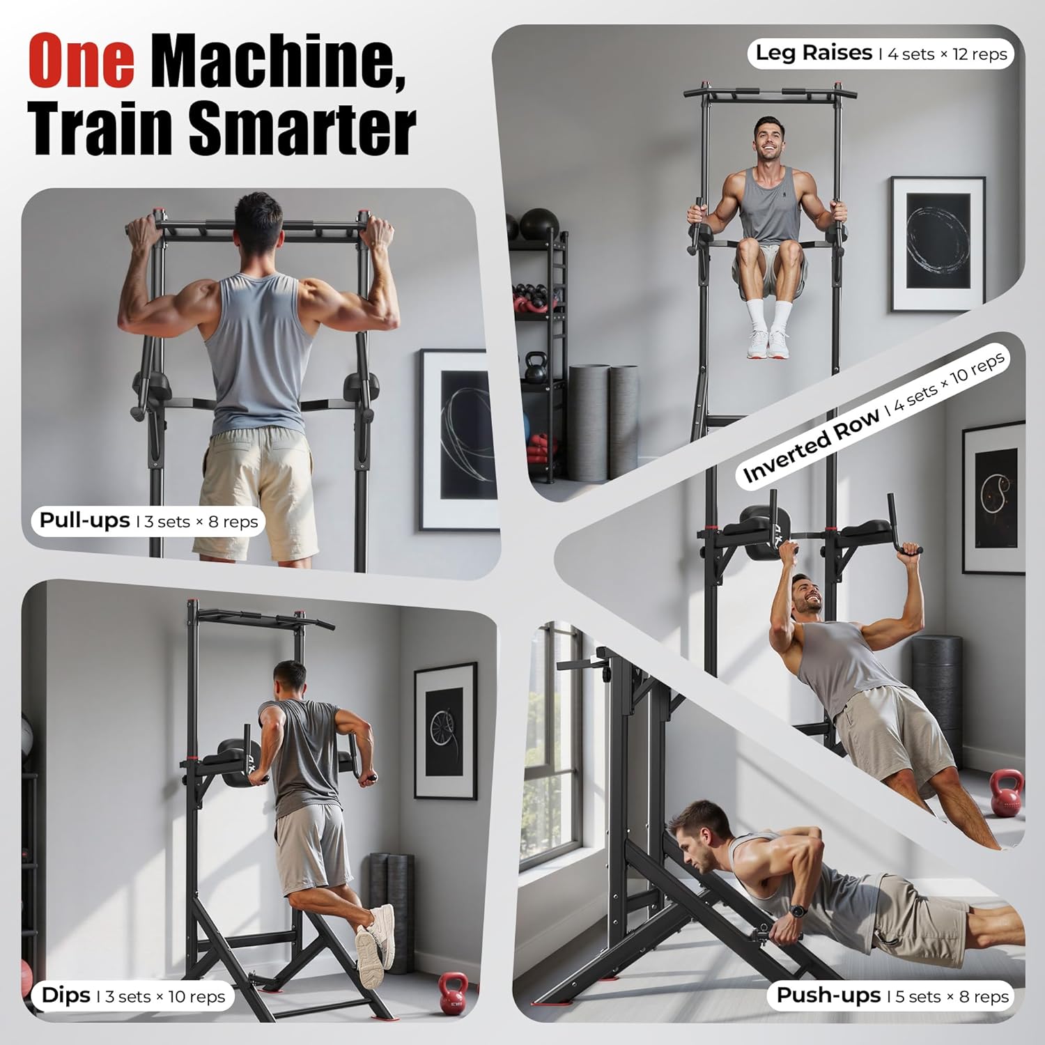 Sportsroyals Power Tower Pull  - đánh giá và giá Home Bar And Gym