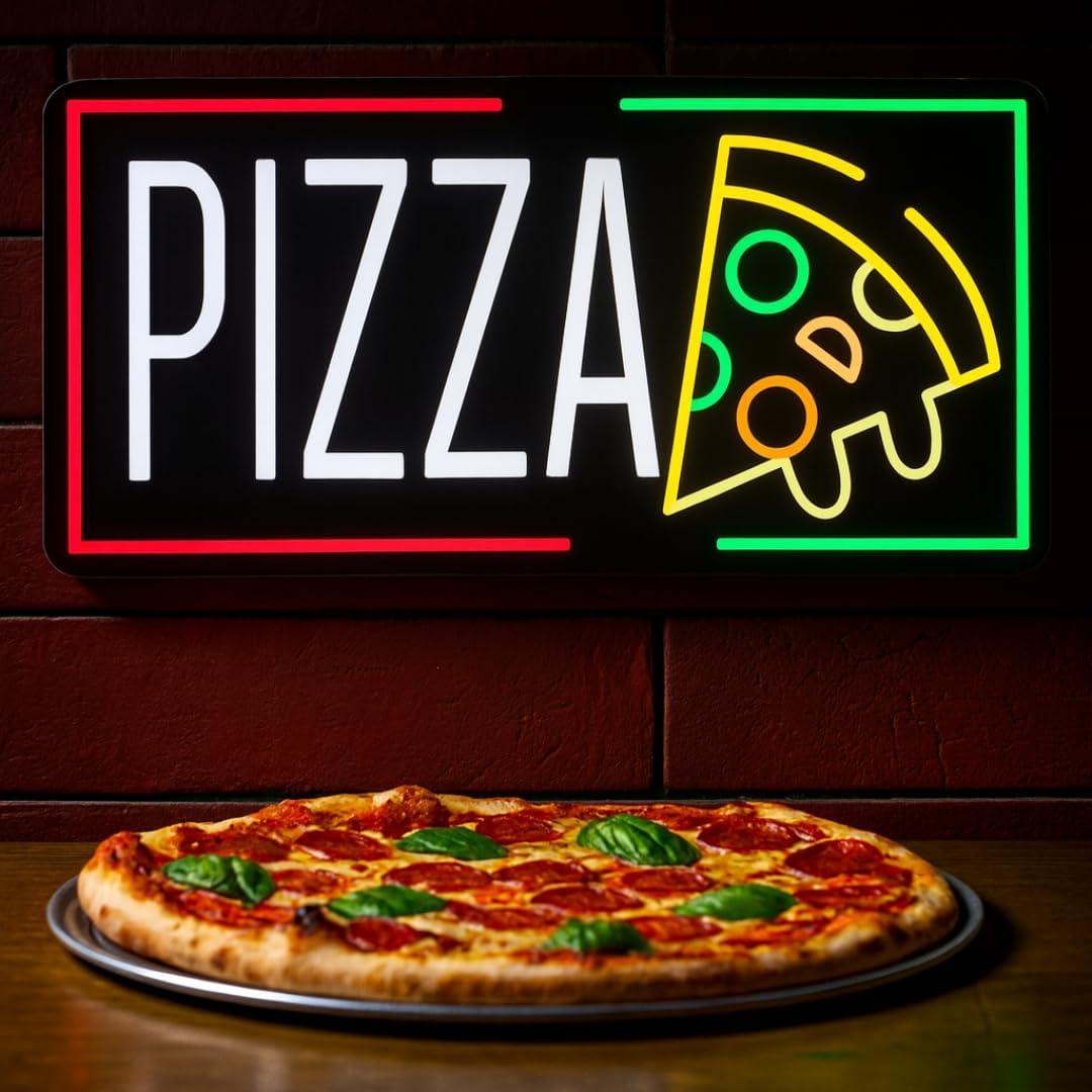 Pizza Neon Sign Business USB L - đánh giá và giá Home Bar And Restaurant