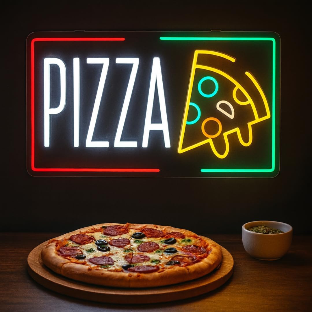 Pizza Neon Sign Business USB L - đánh giá và giá Home Bar And Restaurant