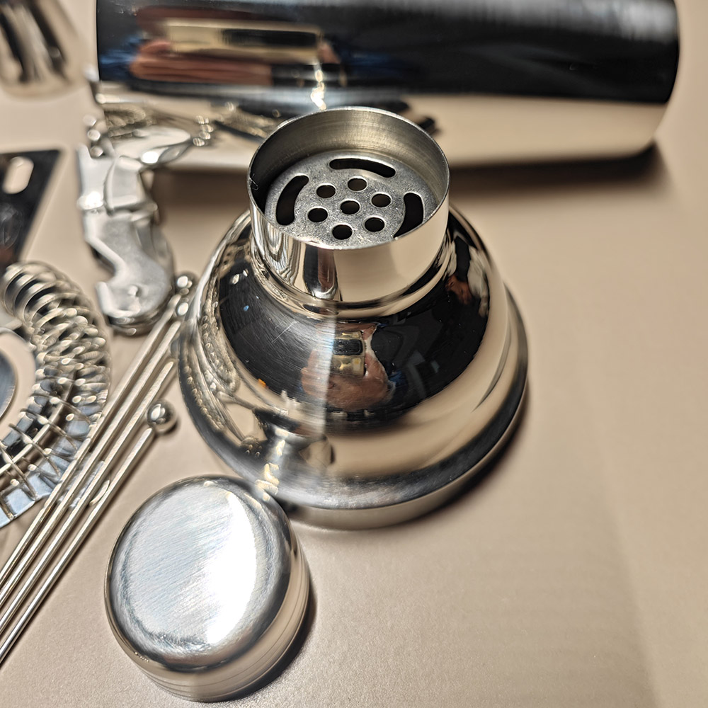 UPORS Stainless Steel Cocktail - đánh giá và giá Boston Shaker Set