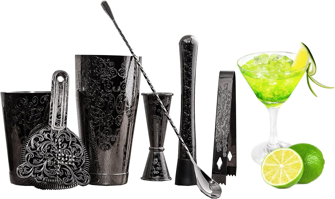 Bartender Kit Cocktail Shaker  - đánh giá và giá Boston Shaker Set