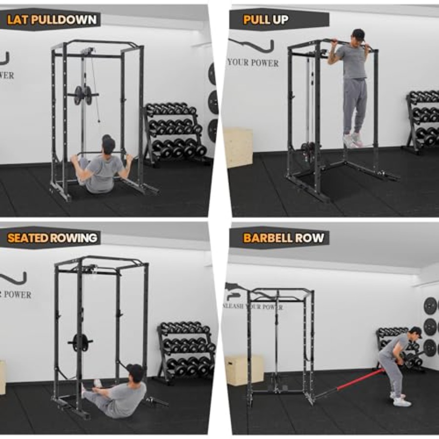 1600 Lbs Power Rack for Home G - đánh giá và giá Home Bar And Gym