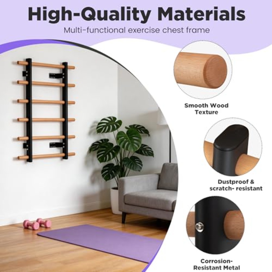 Home gym wall-mounted half bod - đánh giá và giá Home Bar And Gym