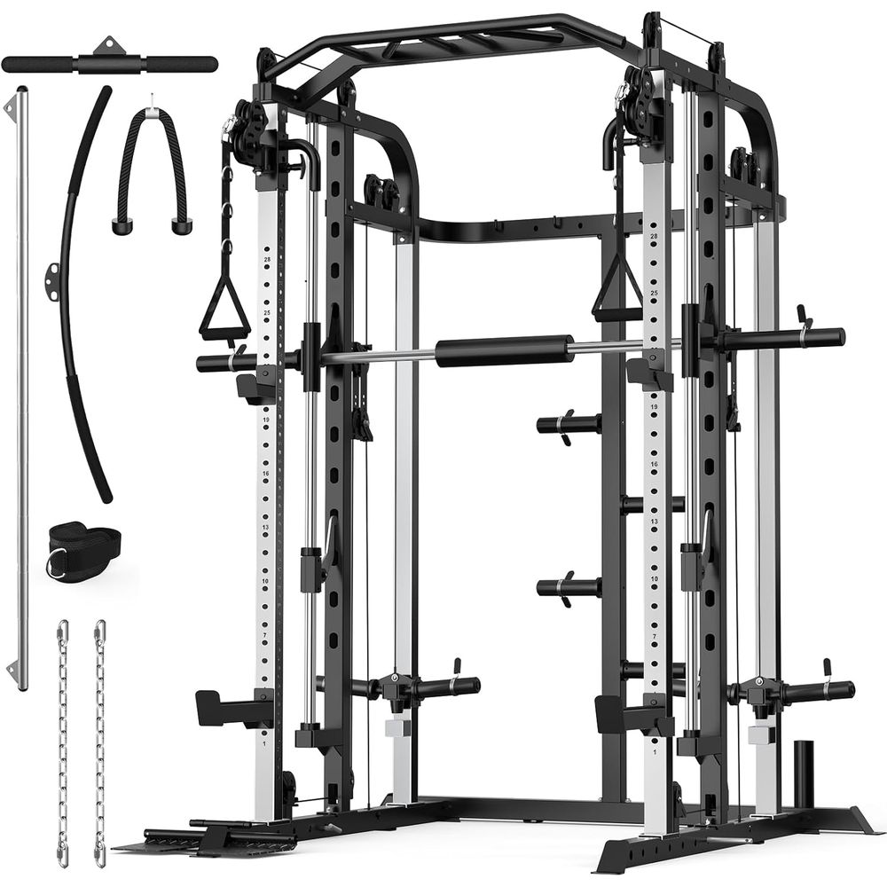 Versatile Power Cage with Adju - đánh giá và giá Home Bar And Gym
