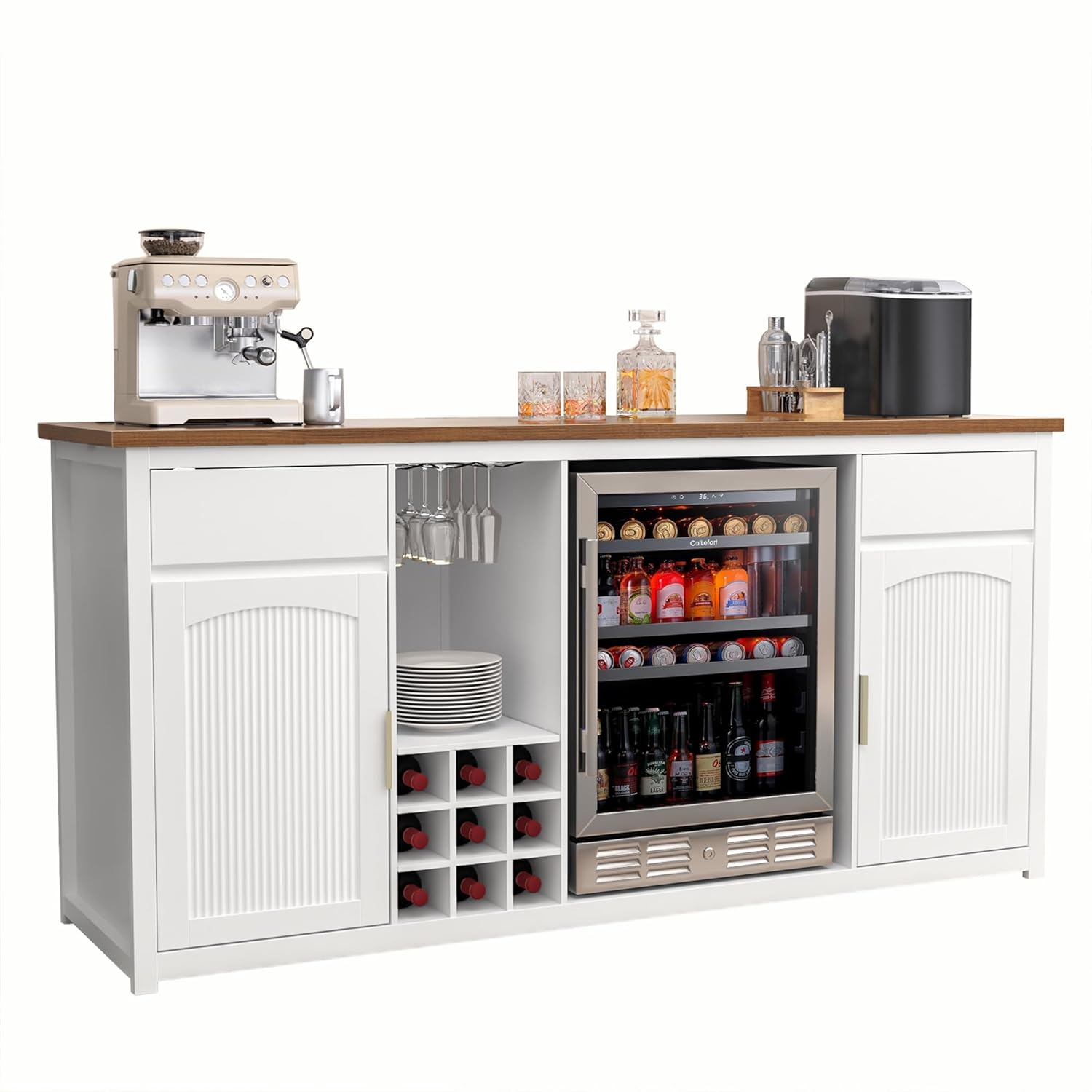 Extra Long Bar Cabinet Fridge  - đánh giá và giá Home Bar And Fridge