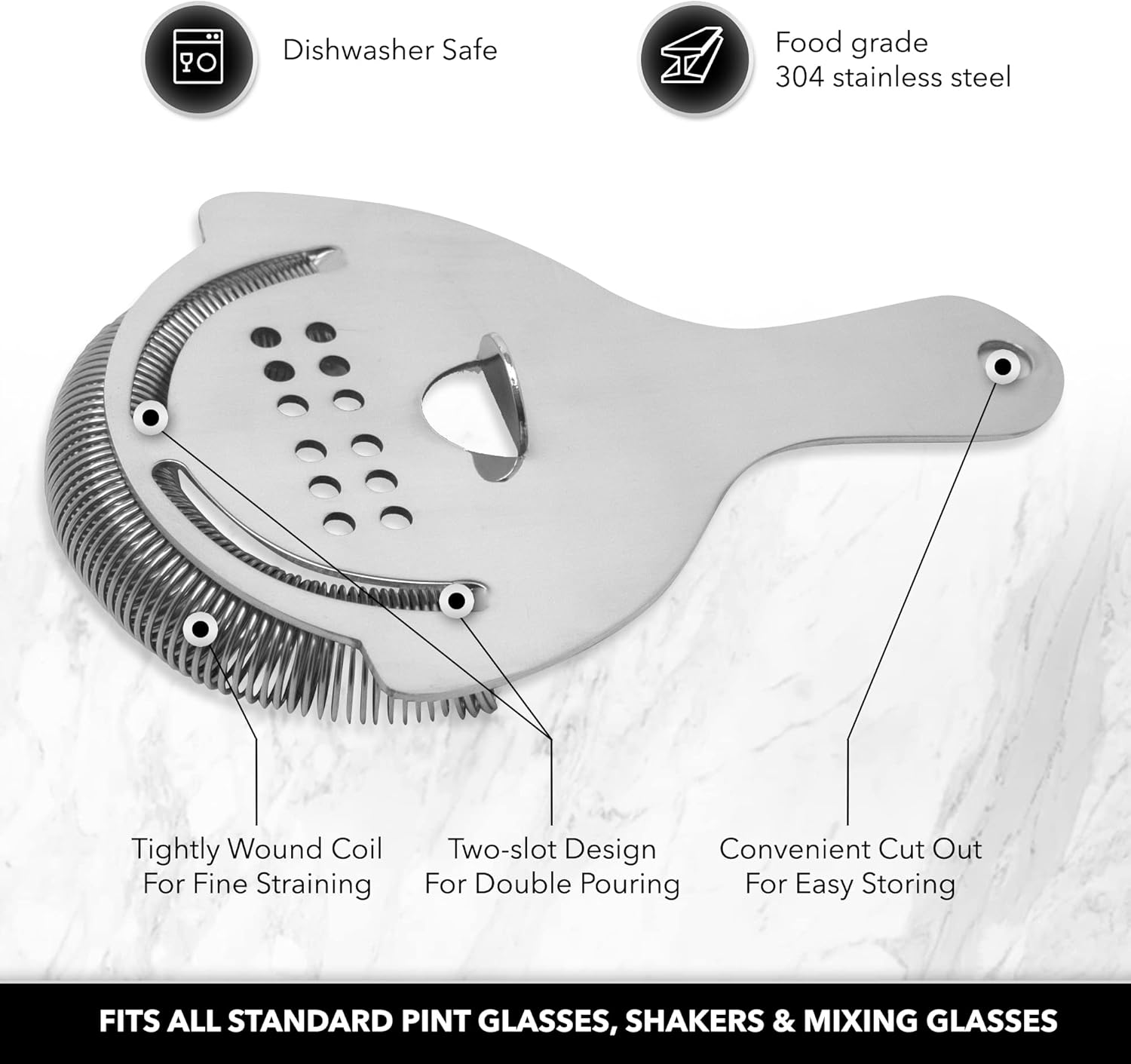 Professional Bartending Set: B - đánh giá và giá Boston Shaker Set