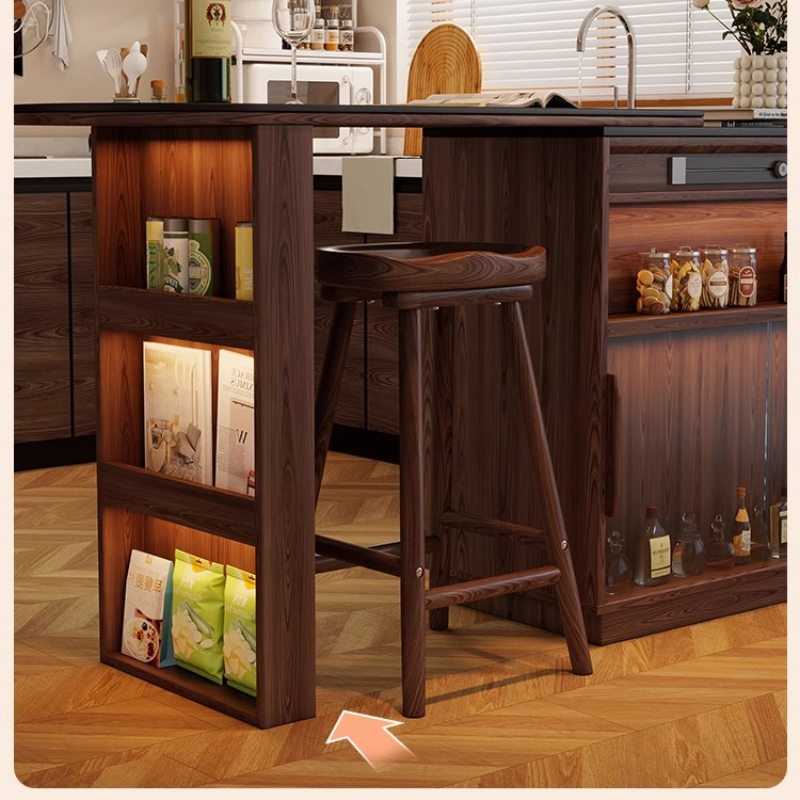 Solid Wood Curved Bar Stool Hi - đánh giá và giá Home Bar Seating