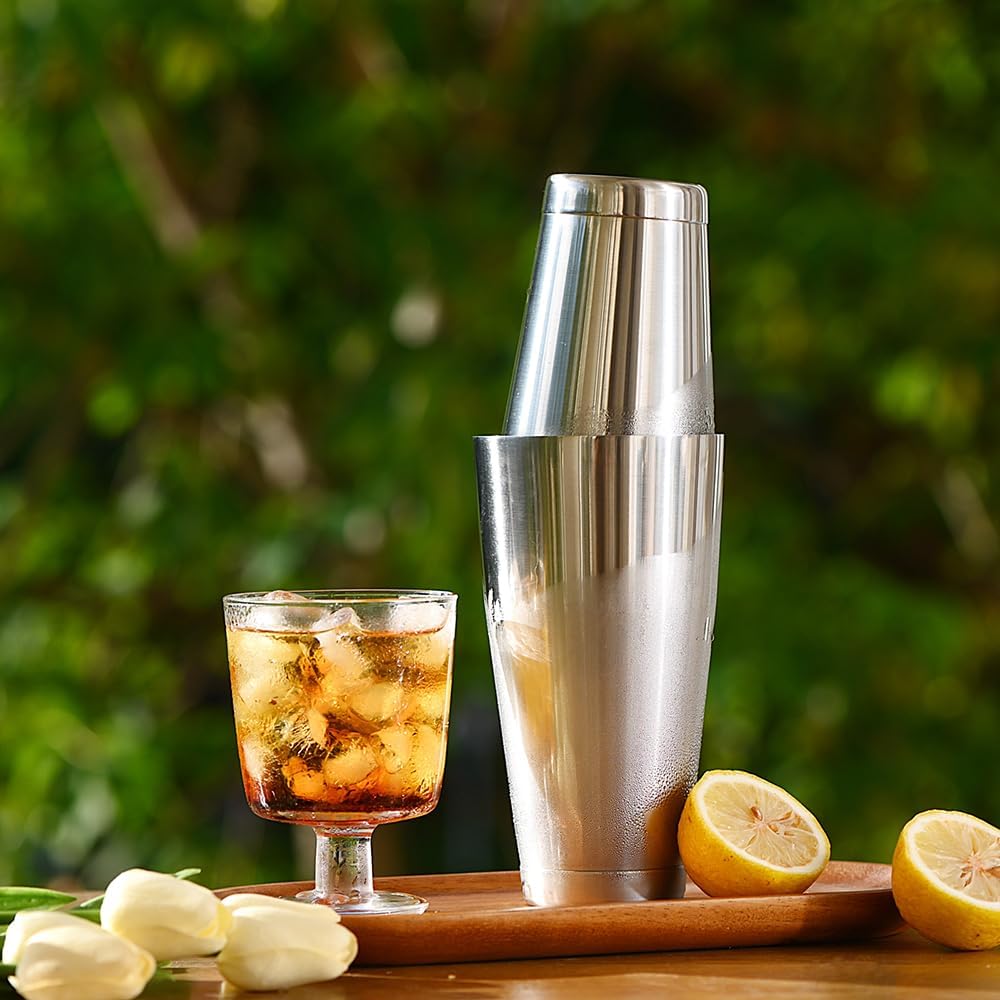 Professional Cocktail Shaker S - đánh giá và giá Boston Shaker Set