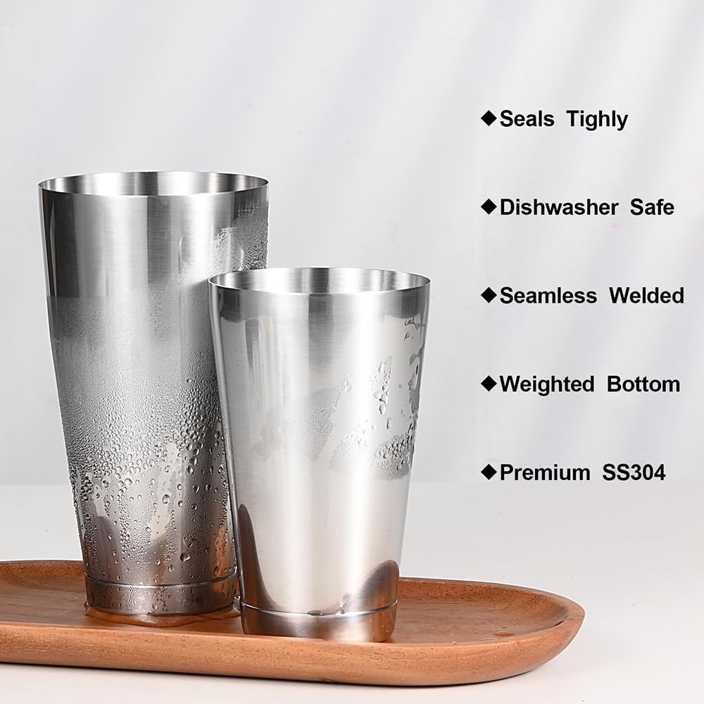 Professional Cocktail Shaker S - đánh giá và giá Boston Shaker Set