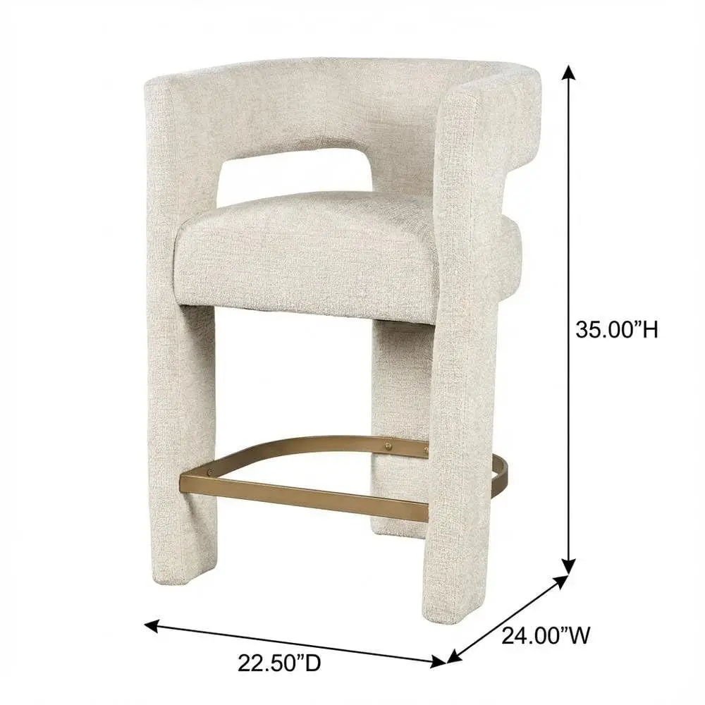 Gwen Natural Upholstered Count - đánh giá và giá Home Bar Seating