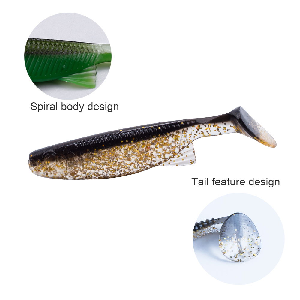 Hanlin 10/20pcs Soft Baits Wor - đánh giá và giá Jigger Double Sided