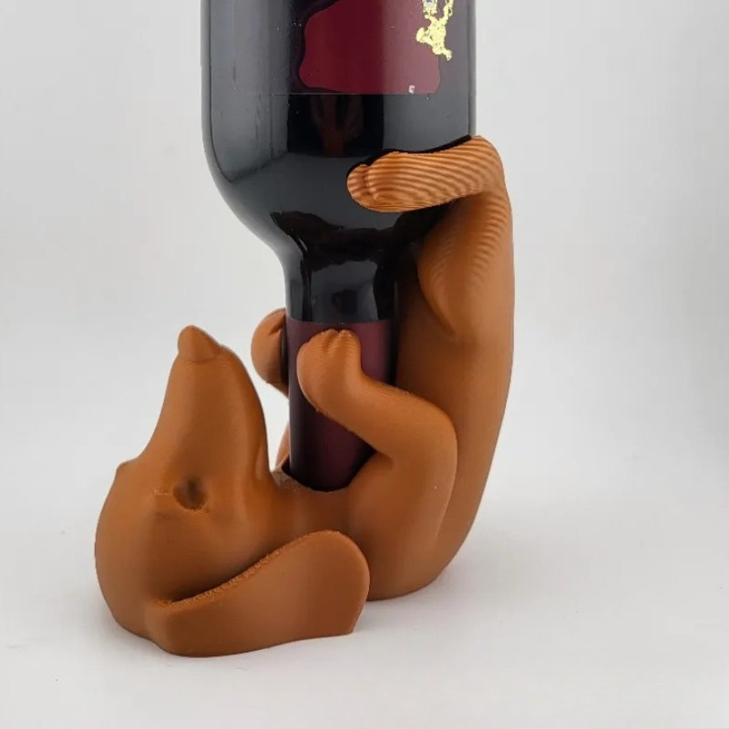 Dachshund Wine Bottle Holder H - đánh giá và giá Home Bar Supplies