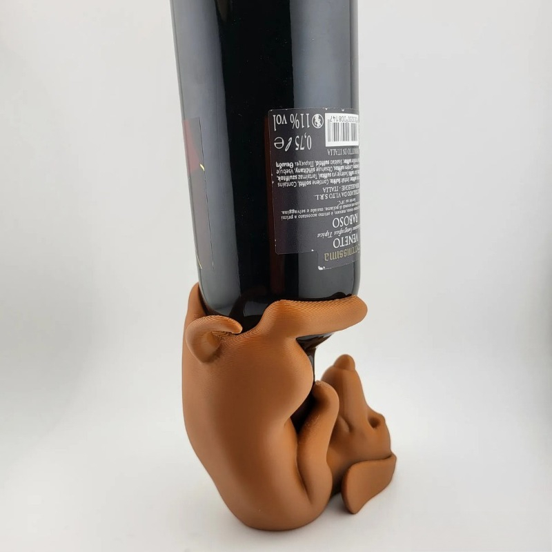 Dachshund Wine Bottle Holder H - đánh giá và giá Home Bar Supplies