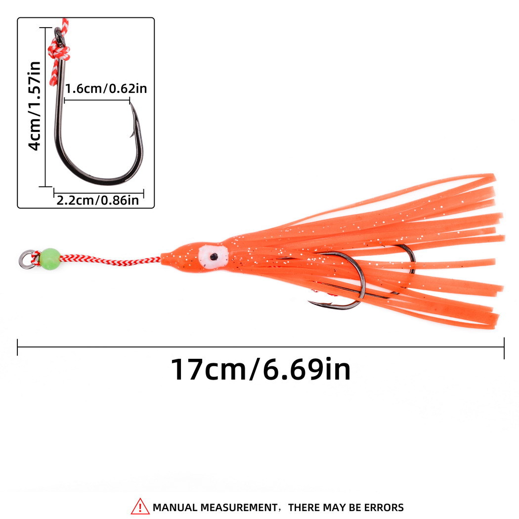 1Pcs 17cm Jig Fishing Hook Lum - đánh giá và giá Jigger Double Sided