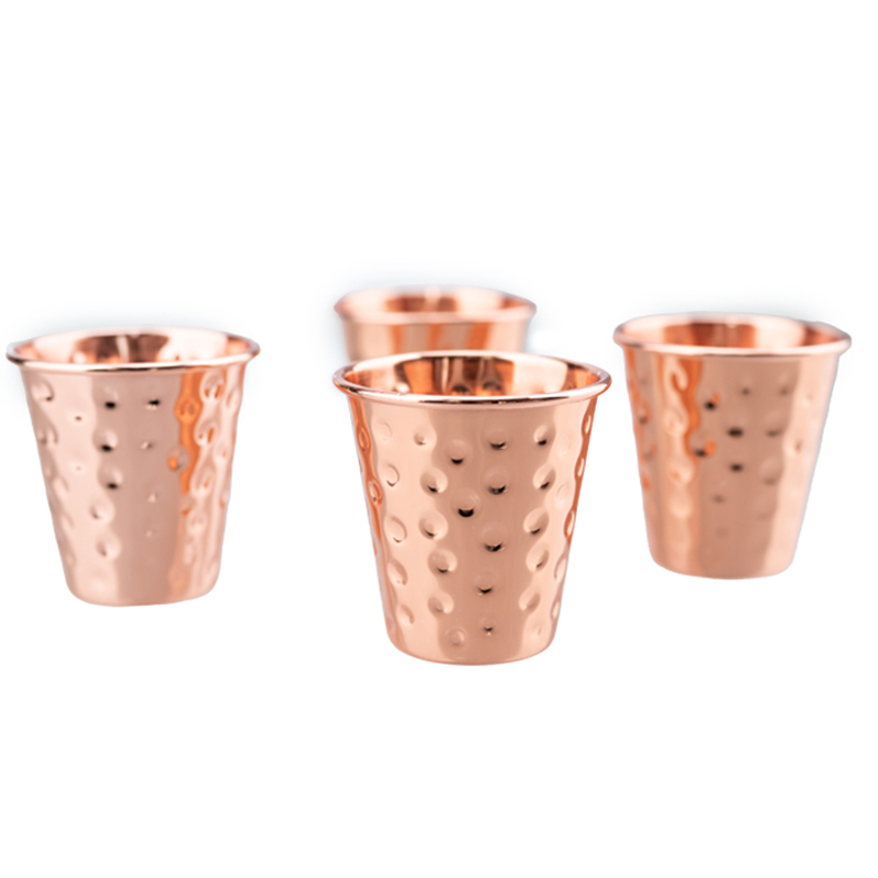 Hammered Copper Shot Glass 60m - đánh giá và giá Mule Copper Mug