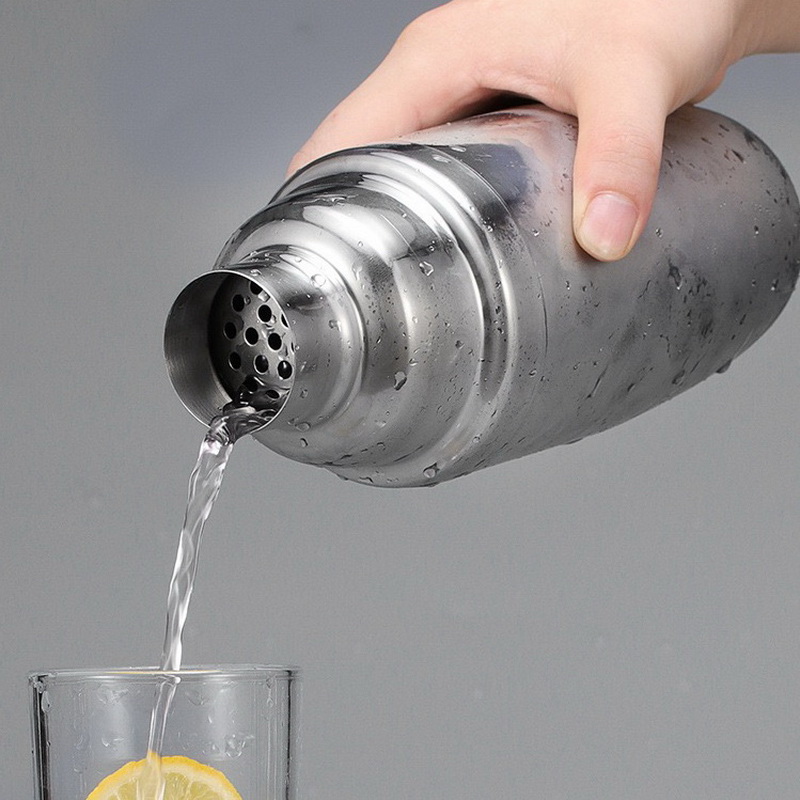 Hot sale stainless steel metal - đánh giá và giá Boston Shaker Set