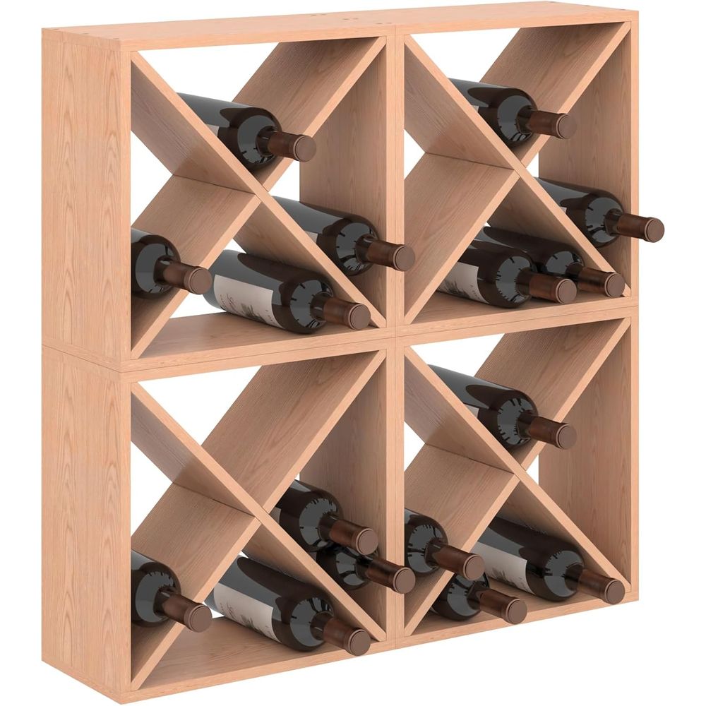 96 Bottle Wine Rack Countertop - đánh giá và giá Home Bar Shelves