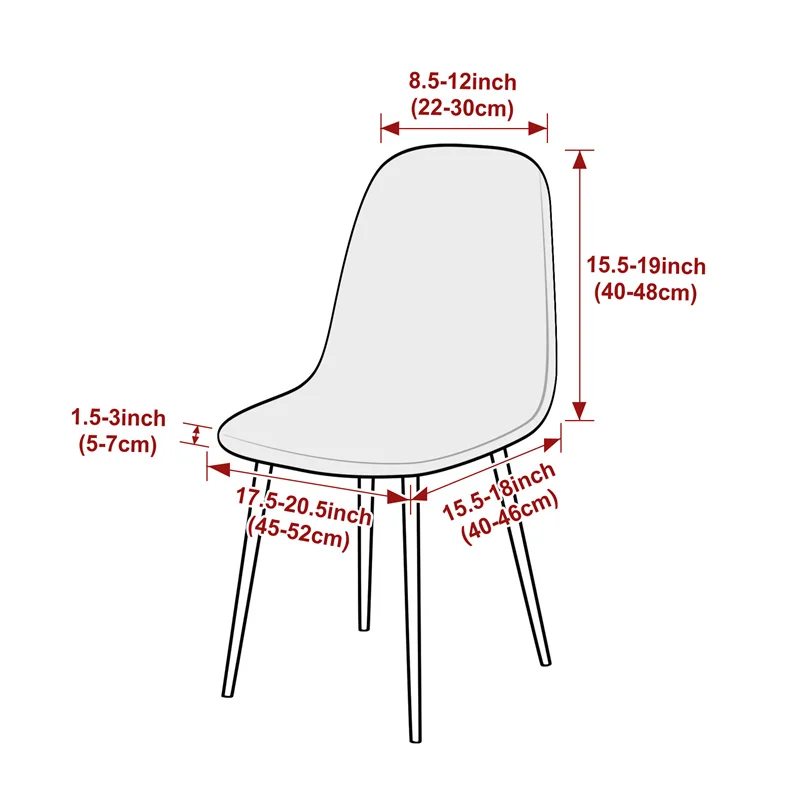 1/2pcs Stretch Shell Chair Cov - đánh giá và giá Home Bar Seating