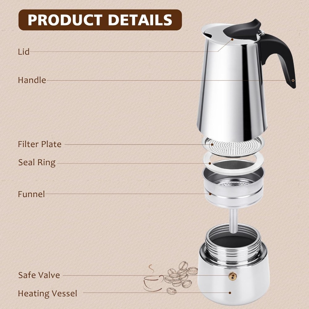 Portable Coffee Pot Stainless  - đánh giá và giá Home Barista