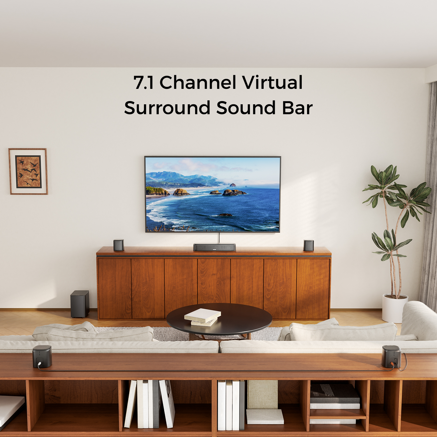 ULTIMEA 7.1 Channel Sound Bar  - đánh giá và giá Home Bar And Theater