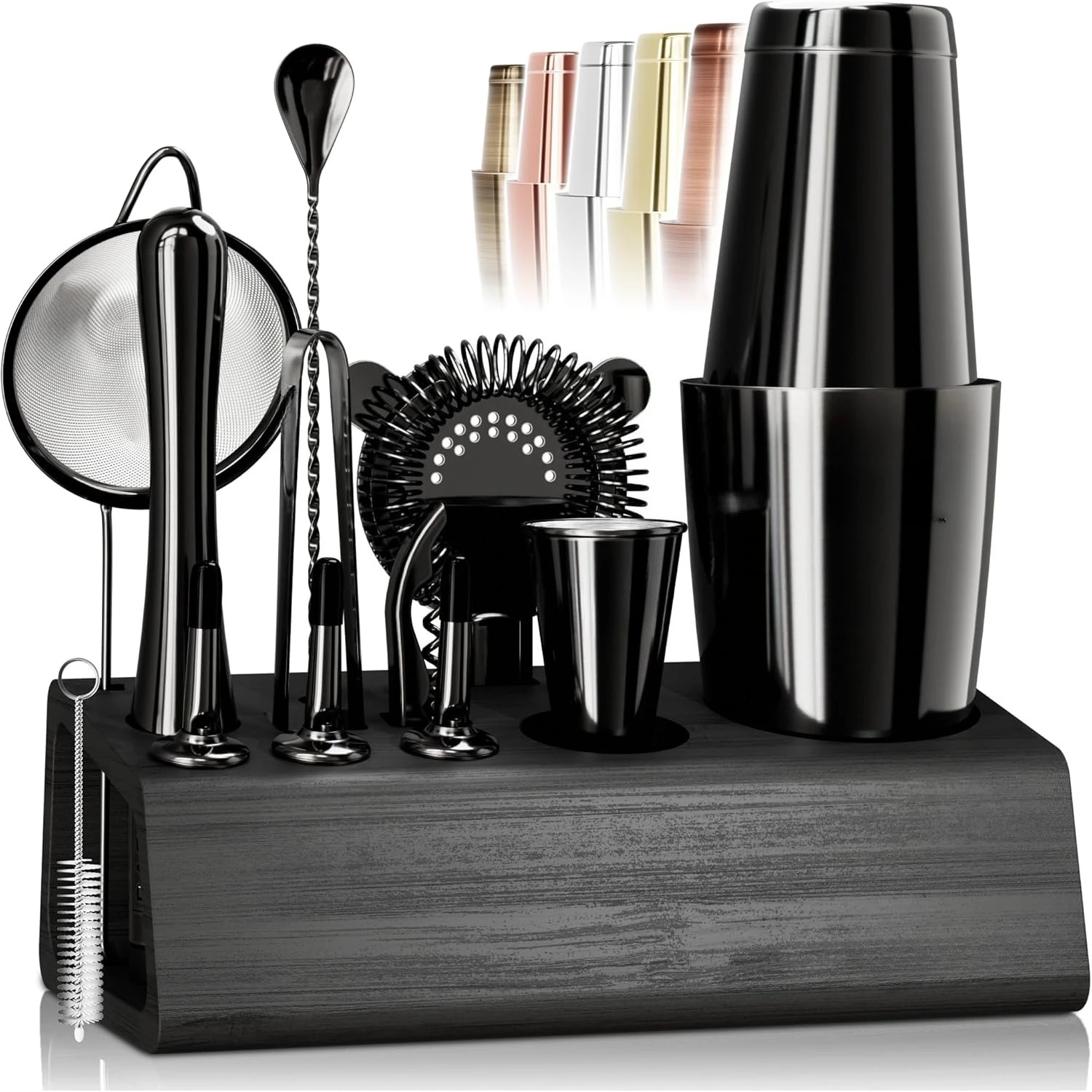 14Pcs Cocktail Shaker Set 28oz - đánh giá và giá Boston Shaker Set