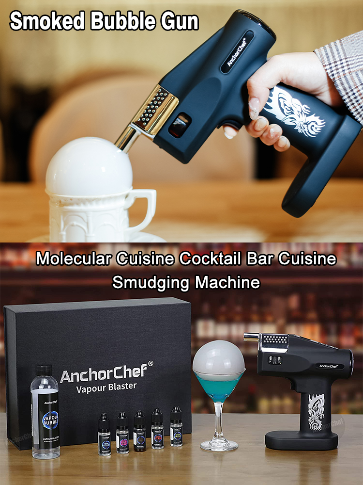 Hand-Held Smoked Bubble Gun Ba - đánh giá và giá Smoking Gun Kit