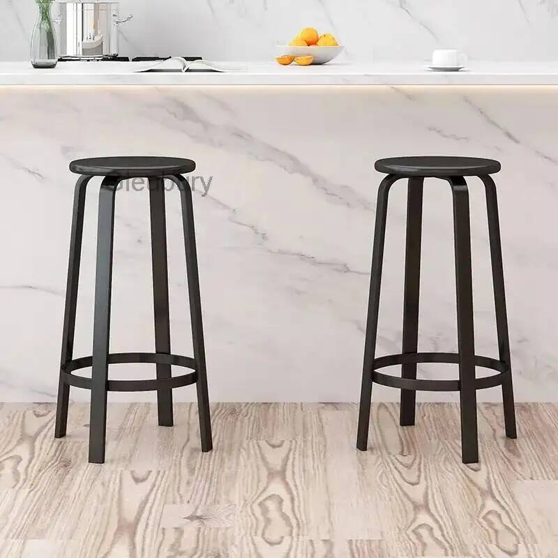 with Round Seat Stools Metal B - đánh giá và giá Home Bar Seating
