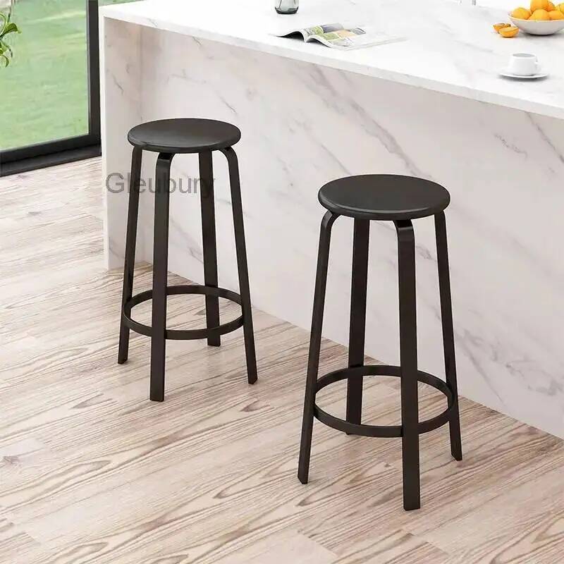 with Round Seat Stools Metal B - đánh giá và giá Home Bar Seating