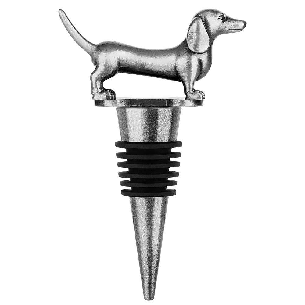 Wine Bottle Stopper Dachshund  - đánh giá và giá Wine Preservation Pump