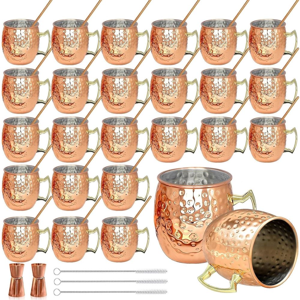 Moscow Mule Copper Mugs- Set o - đánh giá và giá Mule Copper Mug