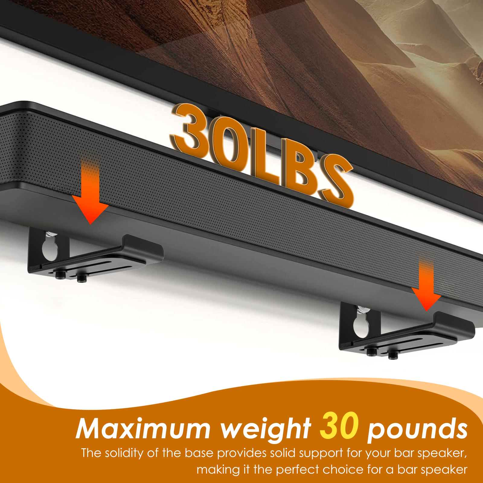 2Pcs Soundbar Speaker Stands W - đánh giá và giá Home Bar Set
