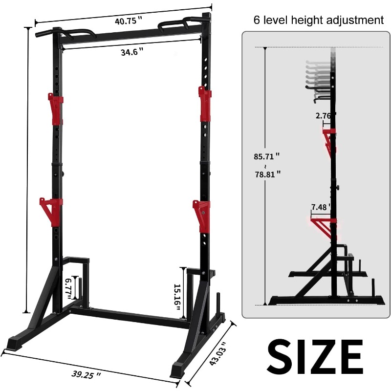 CANPA Multifunction Power Rack - đánh giá và giá Home Bar And Gym