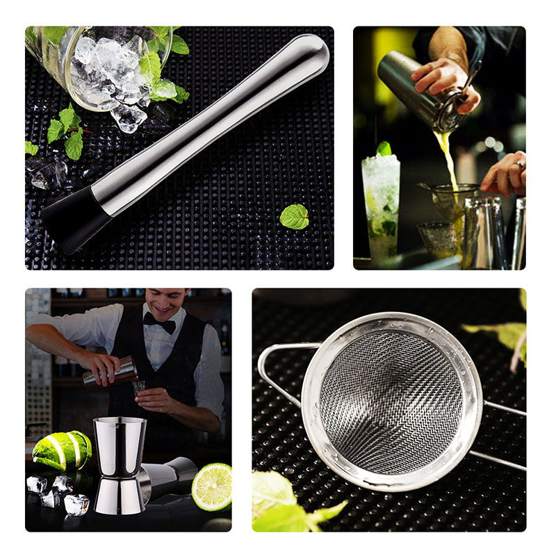 13Pcs/Set Stainless Steel Cock - đánh giá và giá Boston Shaker Set