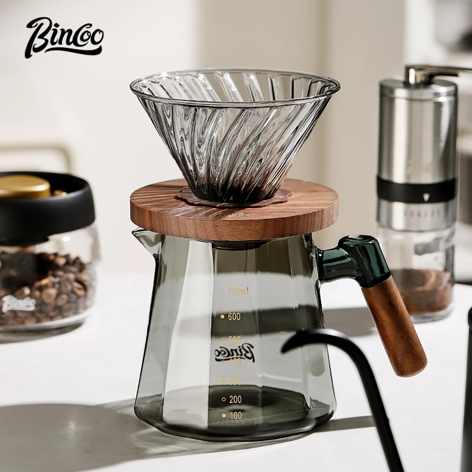 Bincoo 800ml Barista Pour Over - đánh giá và giá Home Barista