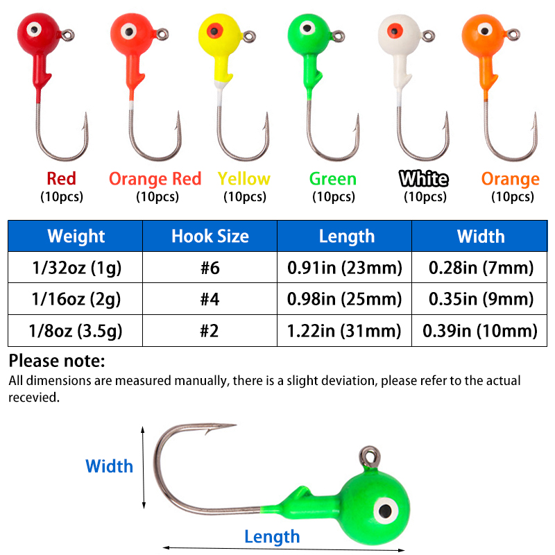 60Pcs/bag Lead Jig Heads Fishi - đánh giá và giá Jigger Double Sided