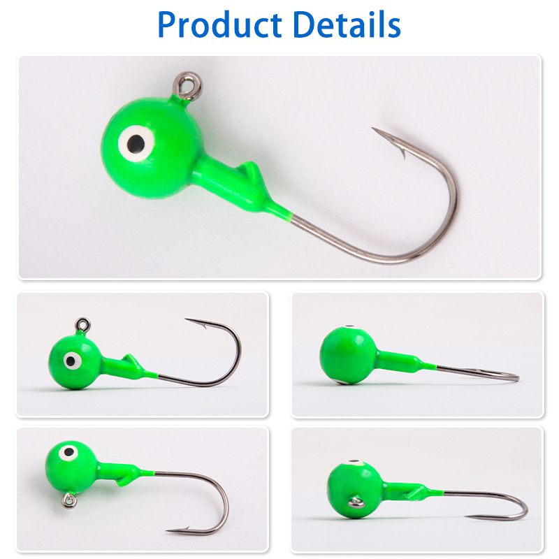 60Pcs/bag Lead Jig Heads Fishi - đánh giá và giá Jigger Double Sided