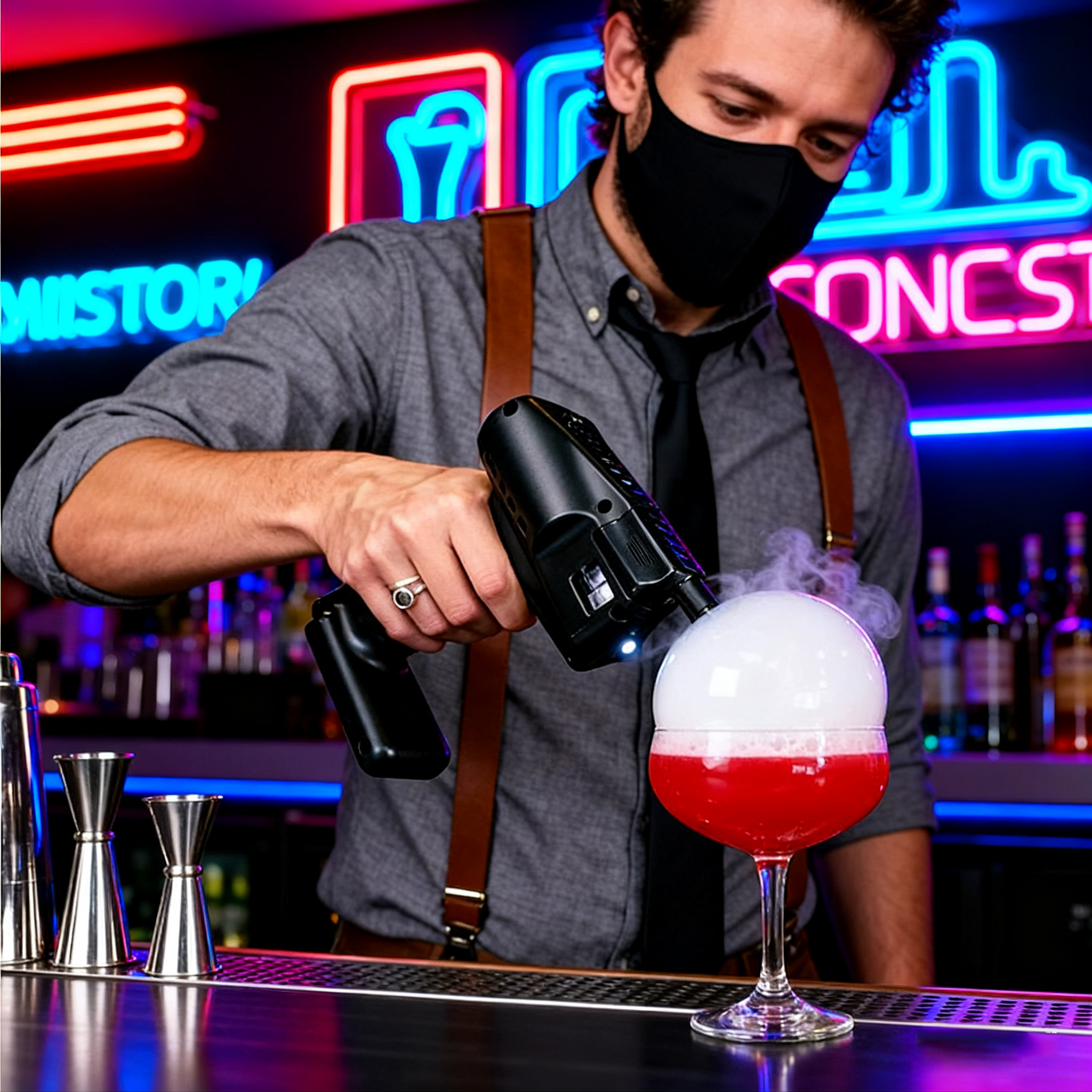 Professional Portable Cocktail - đánh giá và giá Smoking Gun Kit
