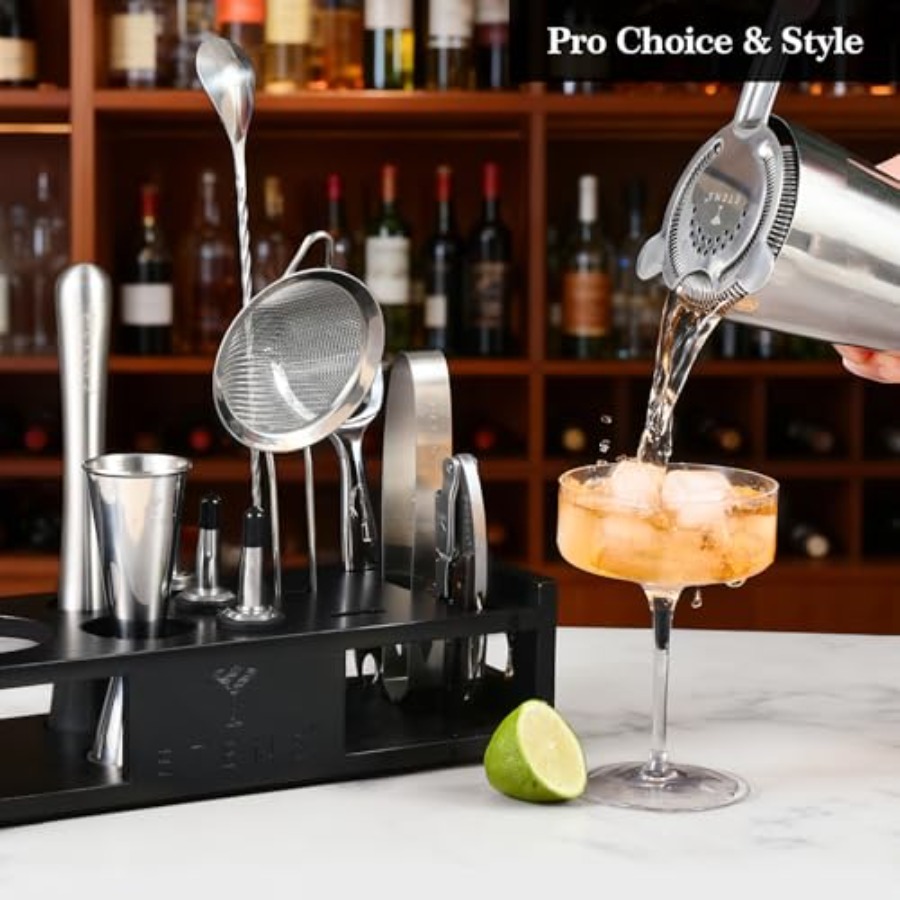 Cocktail Shaker Set Drink Mixe - đánh giá và giá Boston Shaker Set