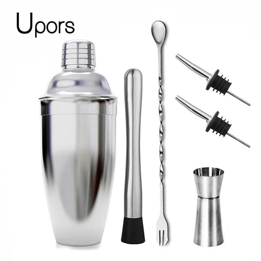 UPORS Stainless Steel Cocktail - đánh giá và giá Boston Shaker Set