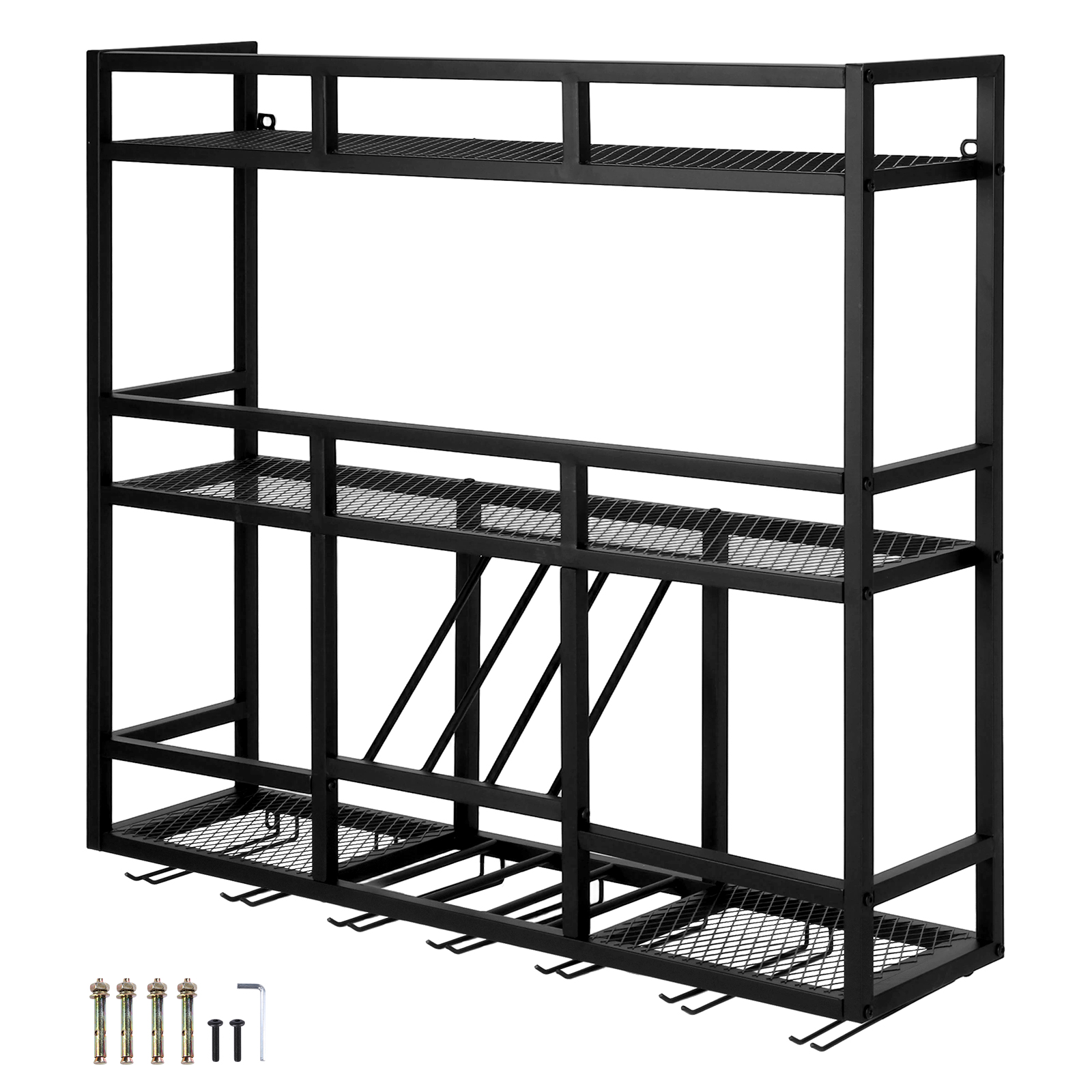 3 Tiers Wall Mounted Wine Rack - đánh giá và giá Home Bar Shelves