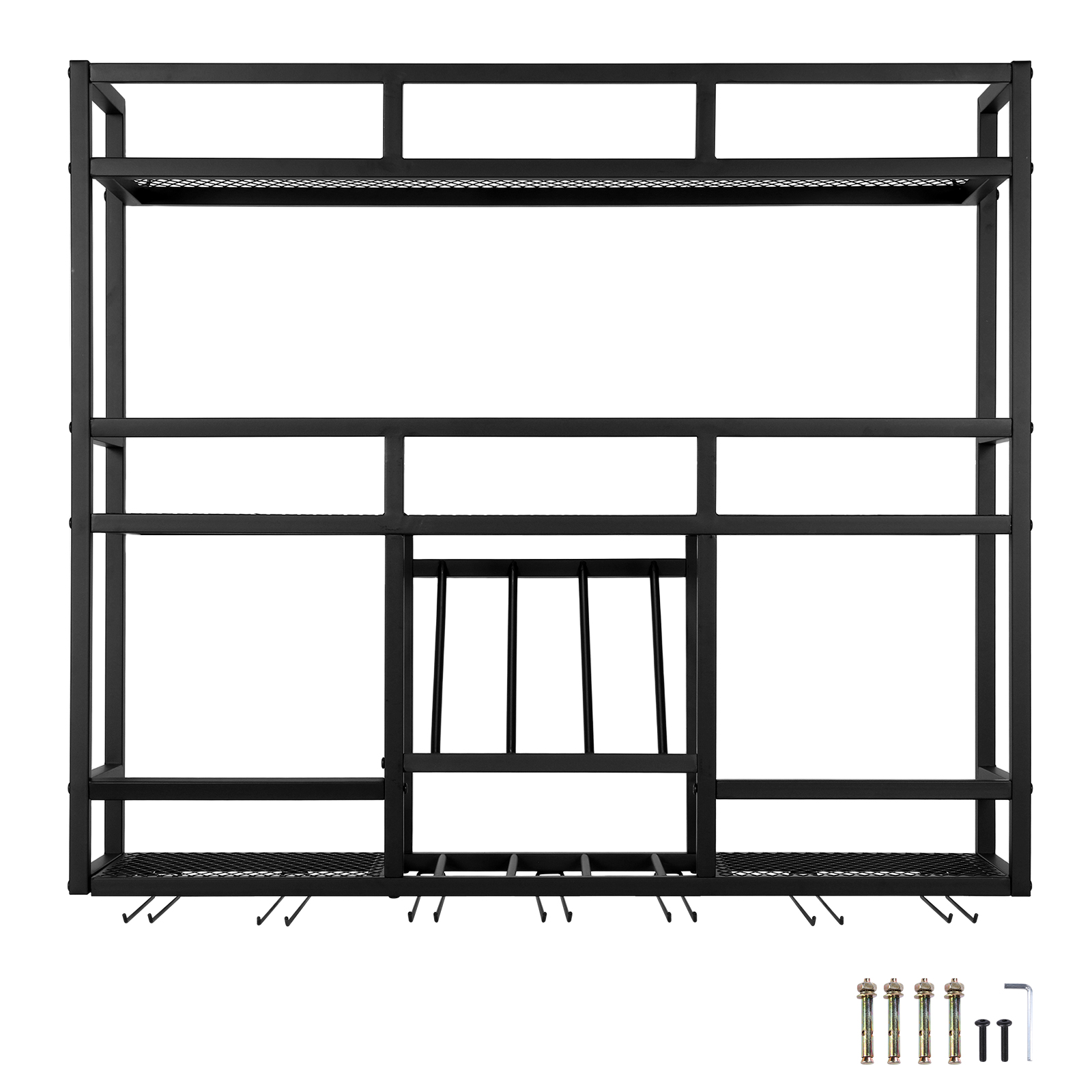 3 Tiers Wall Mounted Wine Rack - đánh giá và giá Home Bar Shelves