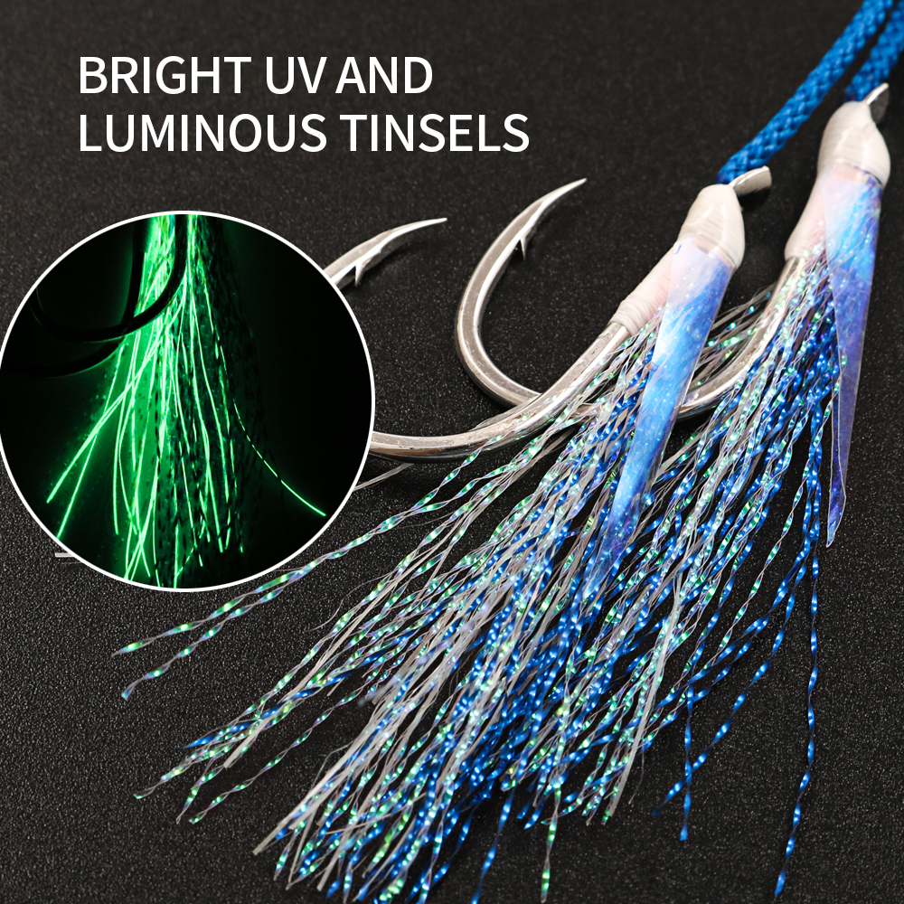 JIGGING PRO 2pcs Twin Assist H - đánh giá và giá Jigger Double Sided